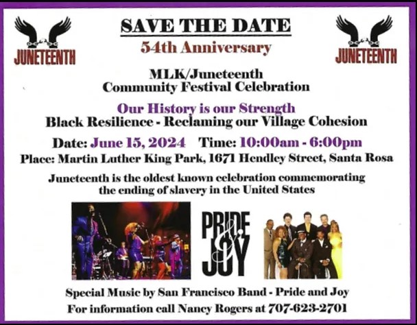 54th Annual MLK Juneteenth Community Festival Celebration 