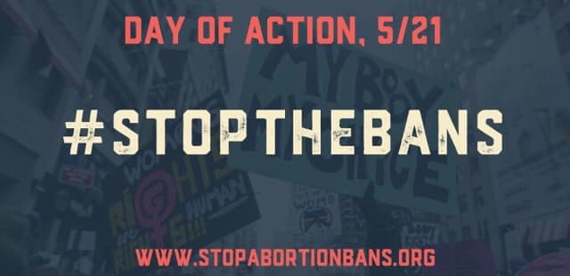 Stop the Bans Rally May 21