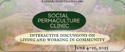 Online Discussions on Living and Wroking in Communities with Starhawk 6/4-25/2025