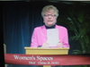 Elaine B. Holtz in her commentary on Women's spaces show 12/30/2009