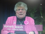 Elaine B. Holtz, Host of Women's Spaces Show, filmed 2/3/12