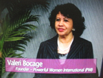 Valerie Bocage, CEO, PWI, on Women's Spaces Show filmed 3/16/2102