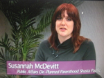 Susannah McDevit on Women's Spaces Show filmed 4/13/2012