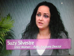 Suzy Silvestre on Women's Spaces Show filmed 5/11/2012