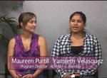 Maureen Purtill and Yamileth Velaswquez on Women's Spaces TV Show
