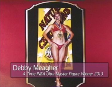 Debbie Meagher, INBA Ultra Master Figure Winner 2013