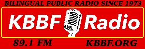 KBBF-FM 89.1 logo and link to its website